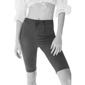 Out From Under Lachlan Black Drawstring Bike Short